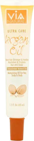 VIA NATURAL  HOT ARGAN OIL 1.5OZ