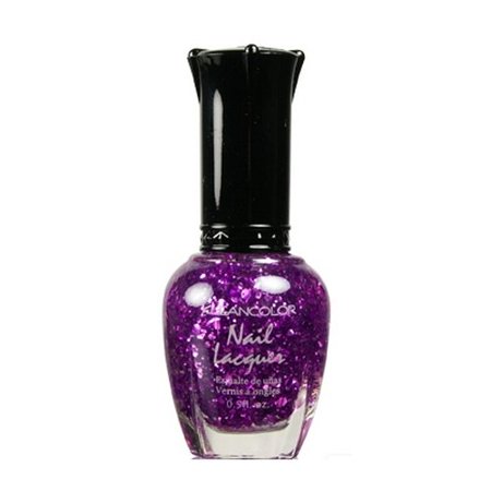 KLEANCOLOR NAIL LACQUER POLISH .5 OZ 35-STARRYPURPLE