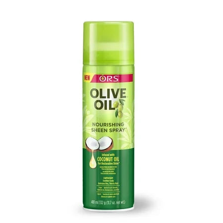 ORS OLIVE OIL SHEEN SPRAY COCONUT OIL 10OZ