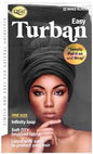 QFITT TURBAN WRAP BLACK 9062