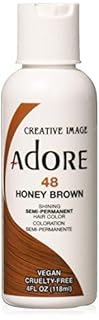 ADORE RINSE HAIR COLOR HONEY BROWN #48 4OZ