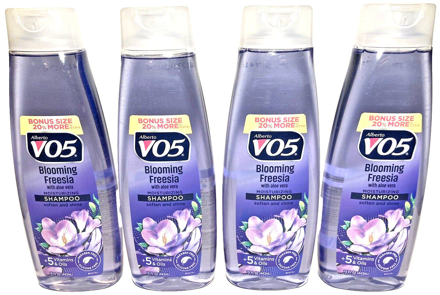 V05 SHAMPOO  BLOOMING FREESIA  12oz