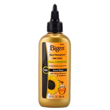 BIGEN SEMI- PERMANENT COLOR NATURAL BLACK NB2 3OZ