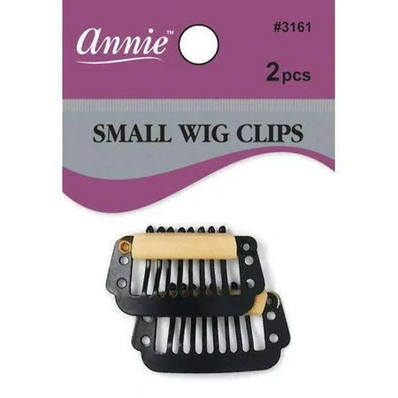 ANNIE WIG CLIPS SMALL BLACK