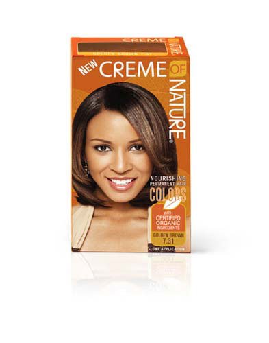 CREME OF NATURE HAIR COLORS 7.31 GLD BROWN
