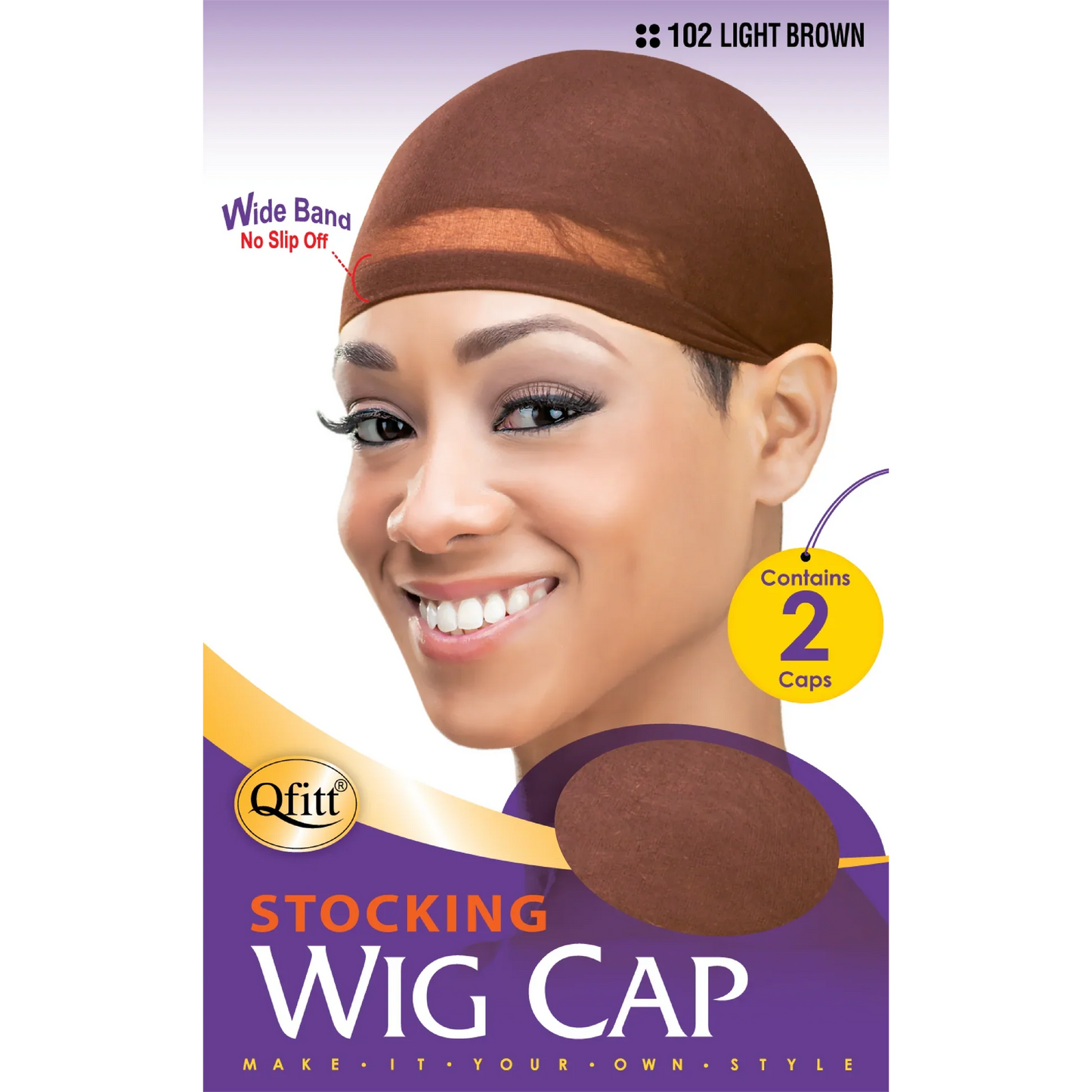 QFITT STOCKING WIG CAP 102