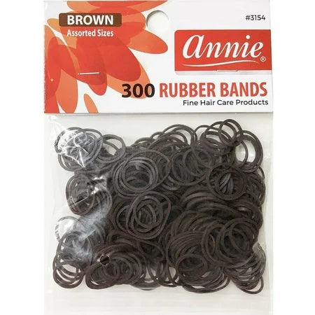 ANNIE 300 RUBBER BAND  #3152 BLACK
