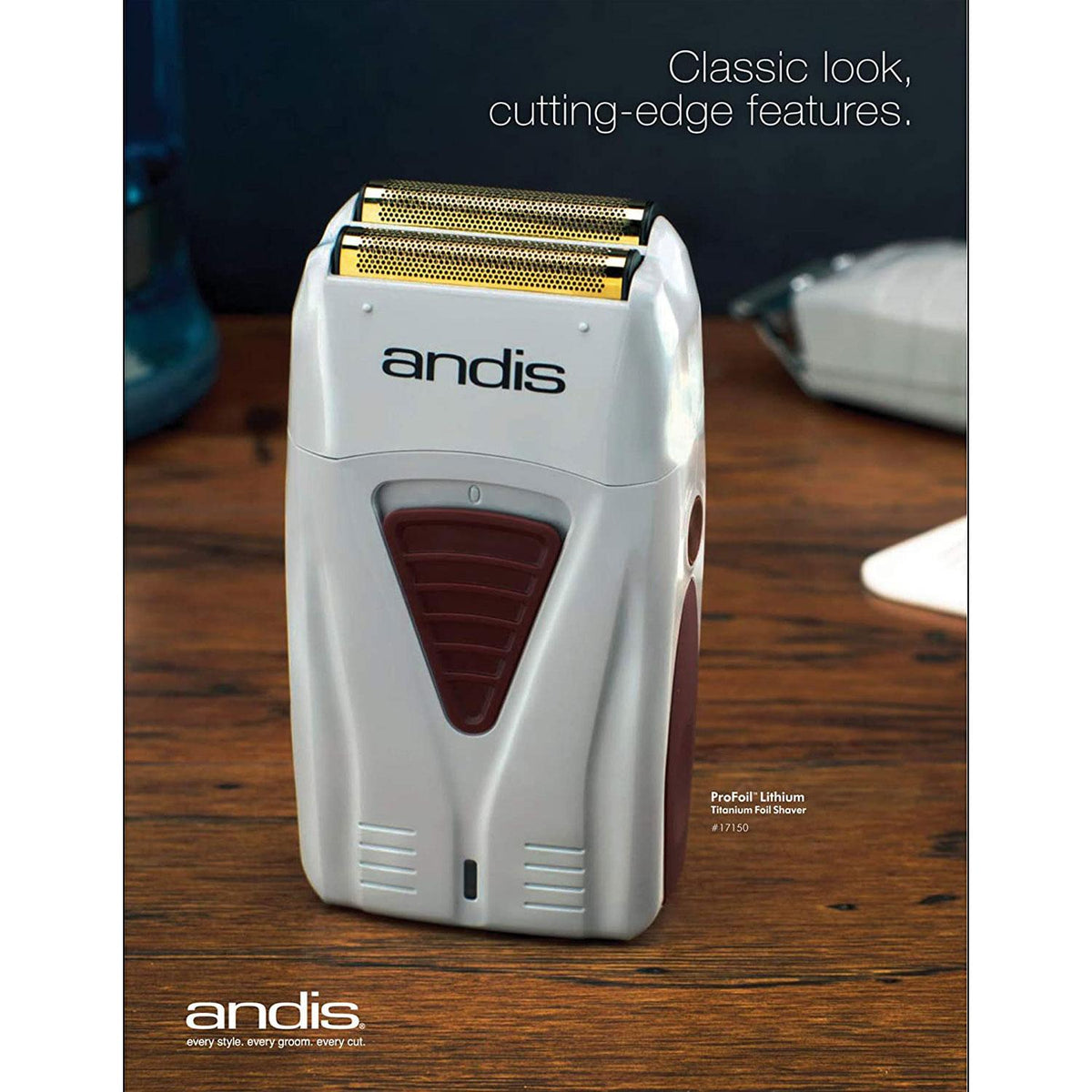 Andis ProFoil Lithium Titanium Foil Shaver 17150