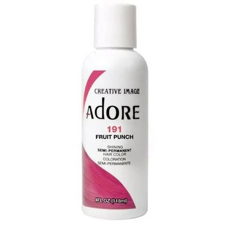 ADORE HAIR COLOR FRUIT PUNCH #191 4OZ