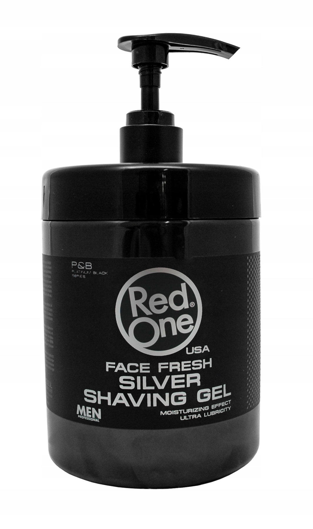 P&B RED ONE SLVER SHAVE GEL