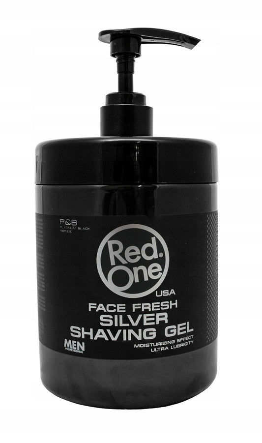 P&B RED ONE SLVER SHAVE GEL