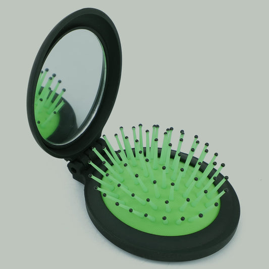 ABELLA BRISTLE BRUSH WITH MIRROR