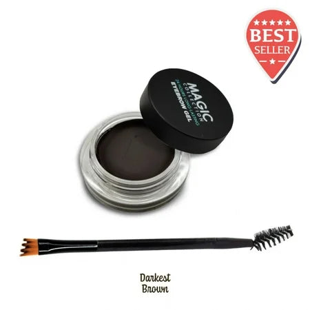 EYEBROW GEL 0.11 OZ DARKEST BROWN