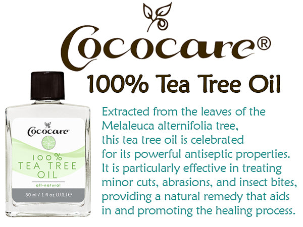 COCOCARE 100% TEA TREE OIL 1 OZ