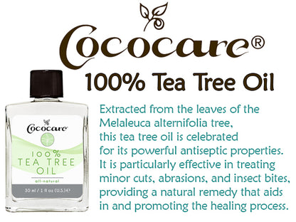 COCOCARE 100% TEA TREE OIL 1 OZ