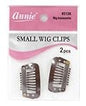ANNIE WIG CLIPS SMALL BROWN