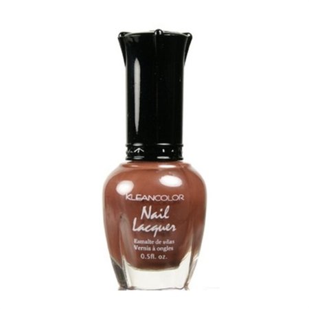KLEANCOLOR NAIL LACQUER POLISH .5 OZ 52-DARKBROWN