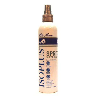 ISOPLUS SPRITZ SUPER HOLD REGULAR 10OZ