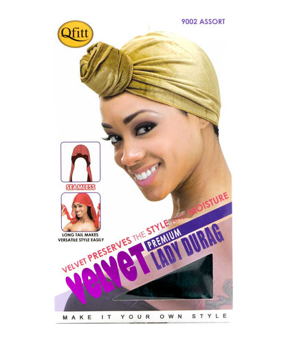 VELVET LADY DURAG ASSORT