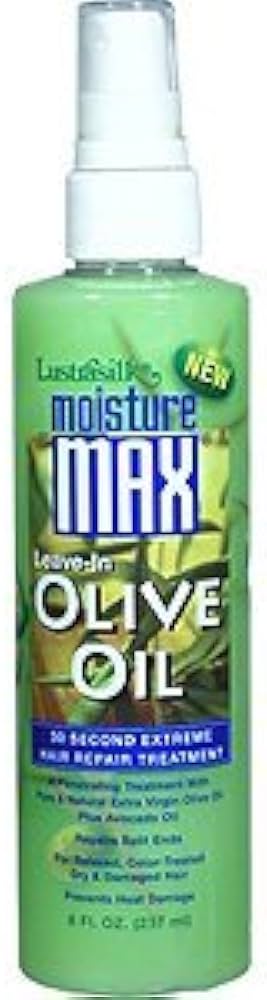 LUSTERSILK LEAVE IN OLIVE OIL CONTIONER 8OZ