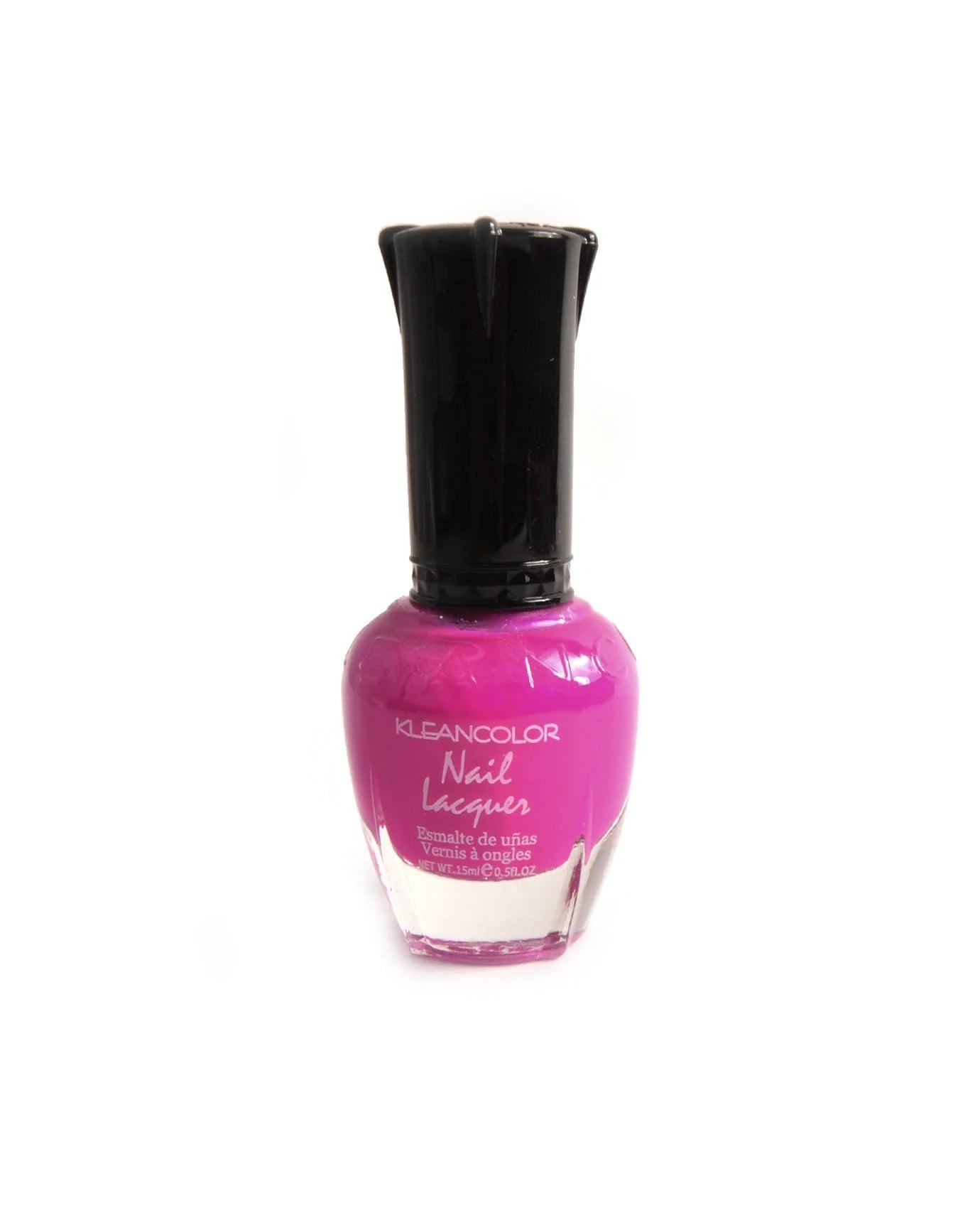 KLEANCOLOR NAIL LACQUER POLISH .5 OZ 21-NEON FUSCHIA