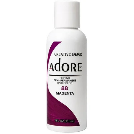 ADORE RINSE HAIR COLOR MAGENTA #88 4OZ