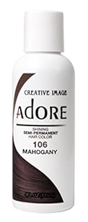 ADORE RINSE HAIR COLOR MAHOGANY #106 4OZ