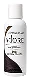 ADORE RINSE HAIR COLOR MEDIUM BROWN #106 4OZ