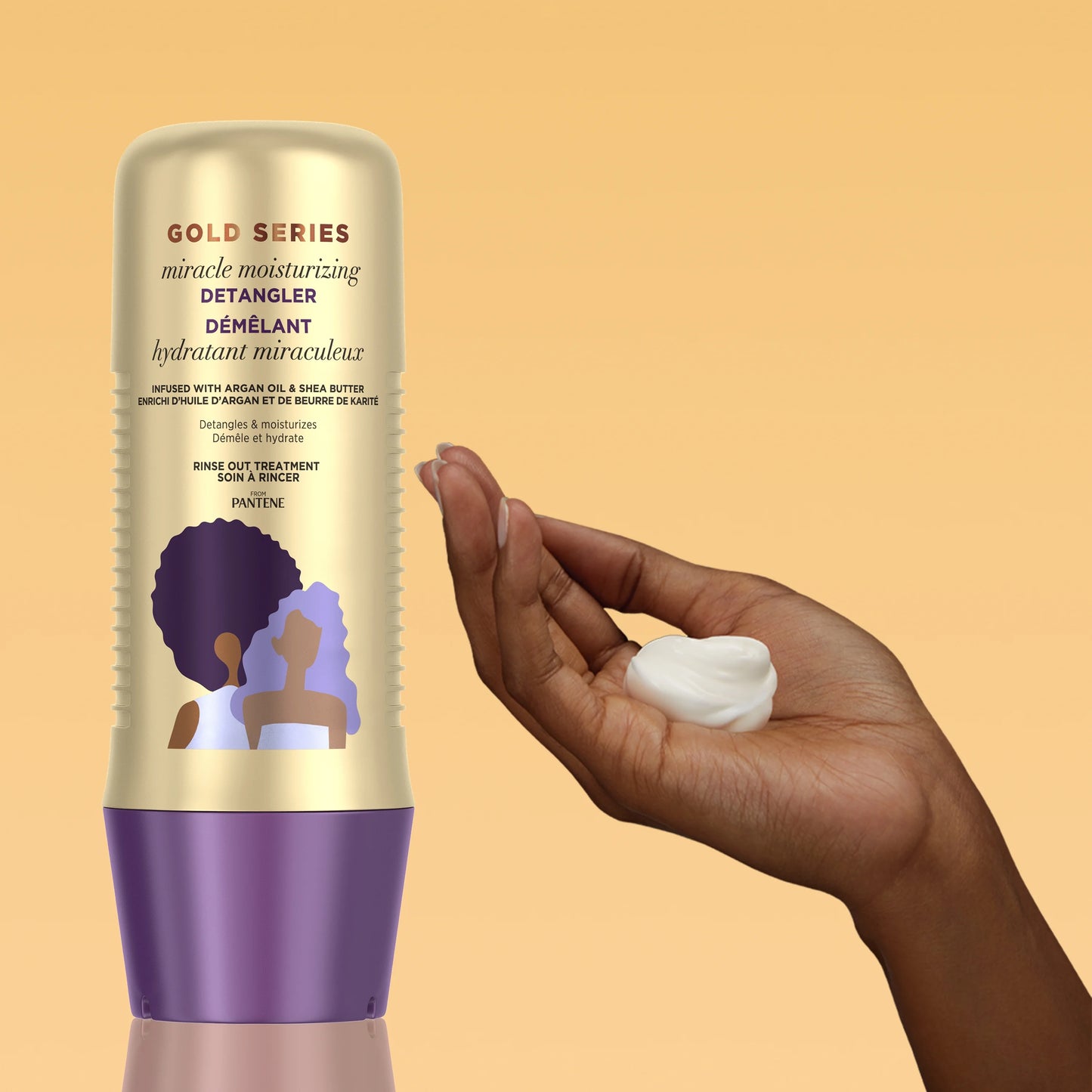 PANTENE GOLD SERIES  HYDATANT DETANGLER 8OZ