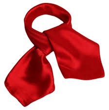 RED SCARFSATIN WRAP 60" HQ301