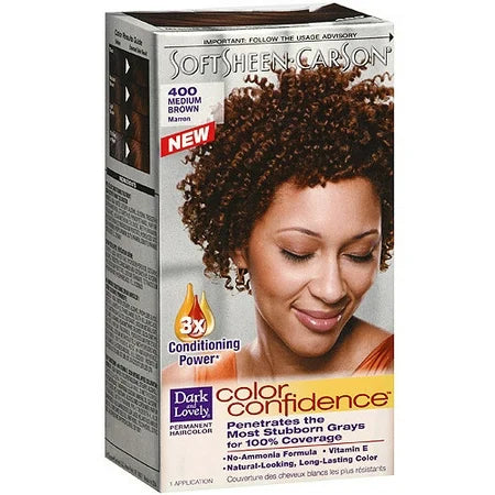 DARK & LOVELY HAIR COLOR CONFIDENCE MBRN 400