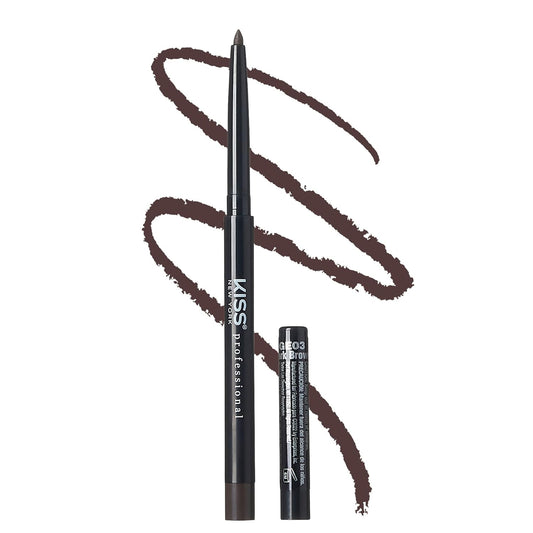 KISS GEL EYELINER BLACK/BROWN GEO3