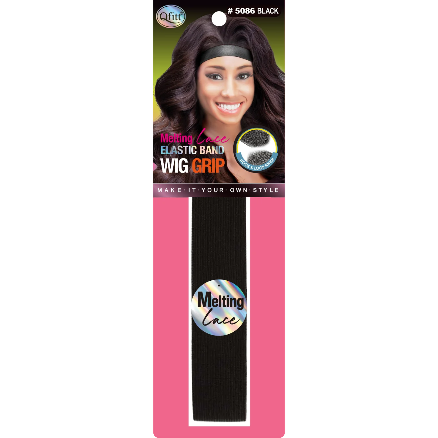 QFITT MELT BAND  BLACK 5086