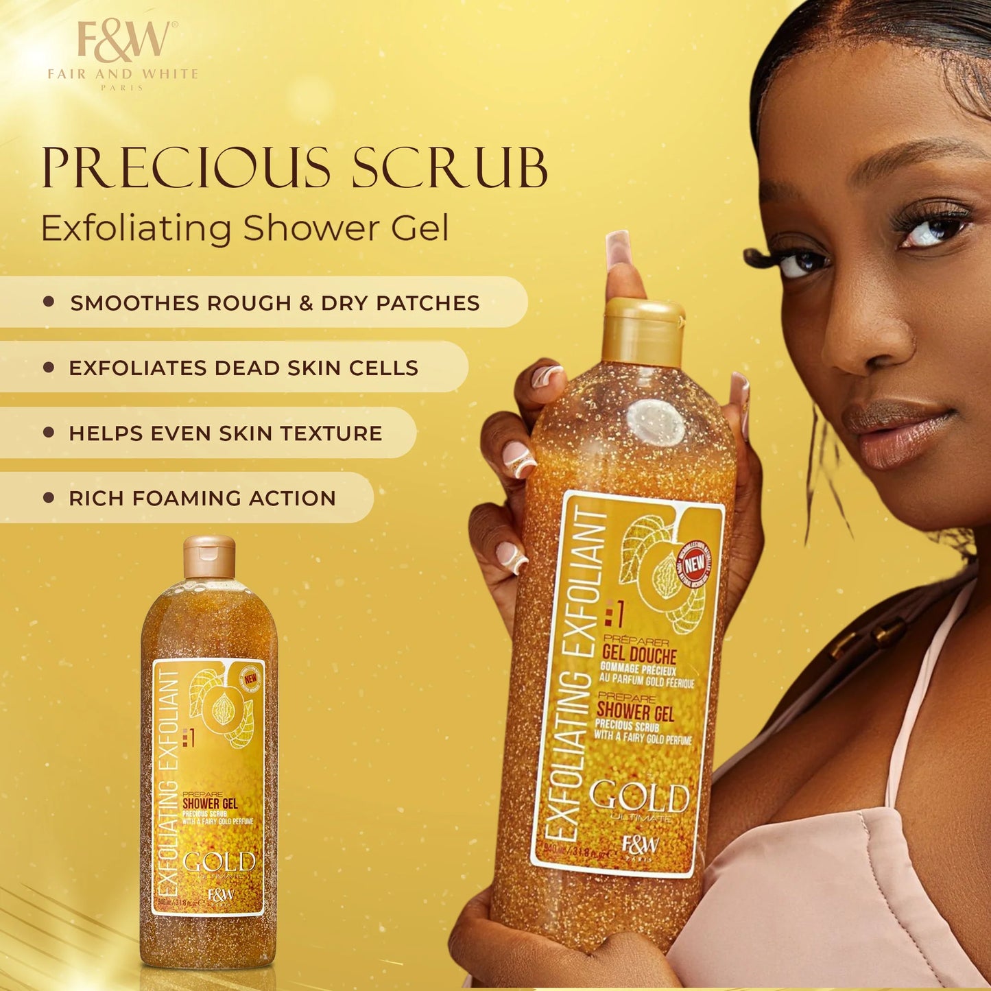 Gold Exfoliating Shower Gel Scrub 940ml / 31.8fl.oz
