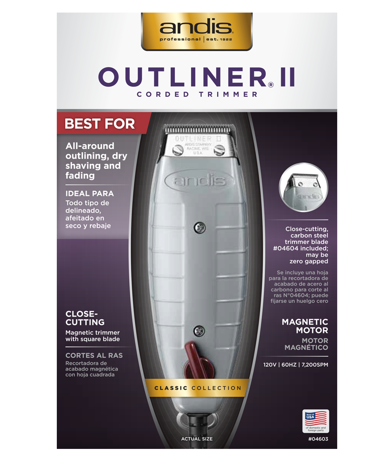 ANDIS OUTLINER 11 TRIMMER #04603