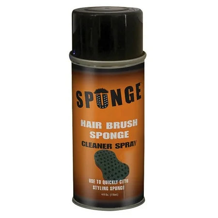 SPUNGE HAIR BRUSH SPONGE CLEANER SPRAY 4OZ