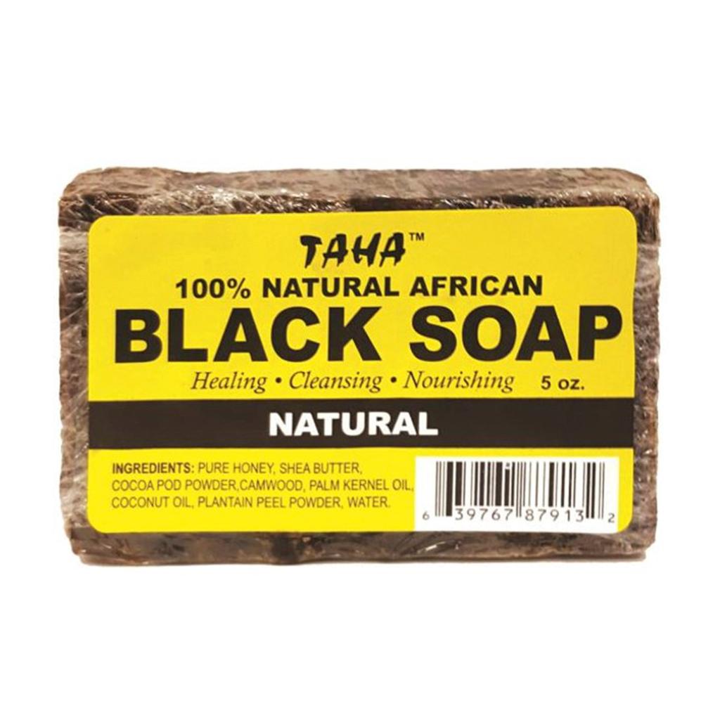 TAHA AFRICAN NATURAL NBLACK SOAP 8 OZ