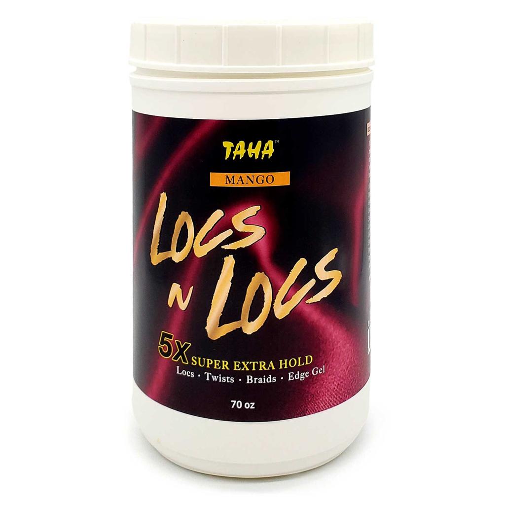 TAHA BRAIDING GEL LOCS N LOCS MANGO GEL 16OZ