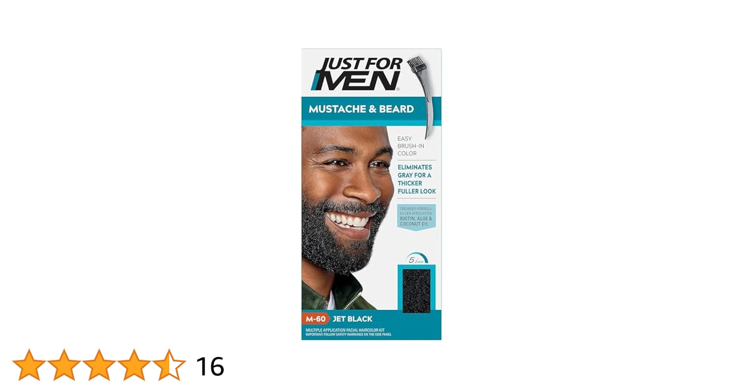 JUST FOR MEN BEARD A60 JET BLACK