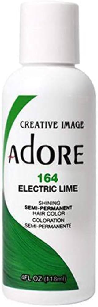 ADORE RINSE HAIR COLOR ELECTIRE LIME #164 4OZ