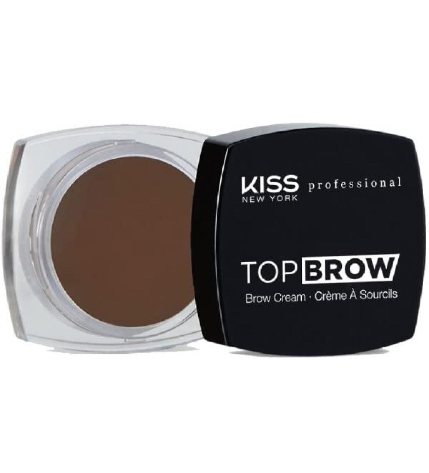KISS TOP BROW CREAM IN DARK BLACK KBCM06