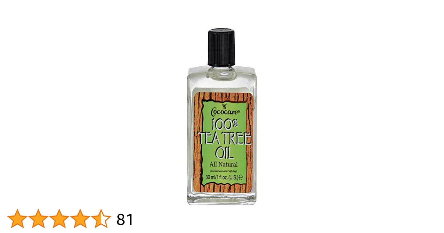 COCOCARE 100% TEA TREE OIL 1 OZ