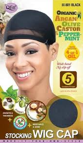 STOCKING WIG CAP-OLIVE OIL 800