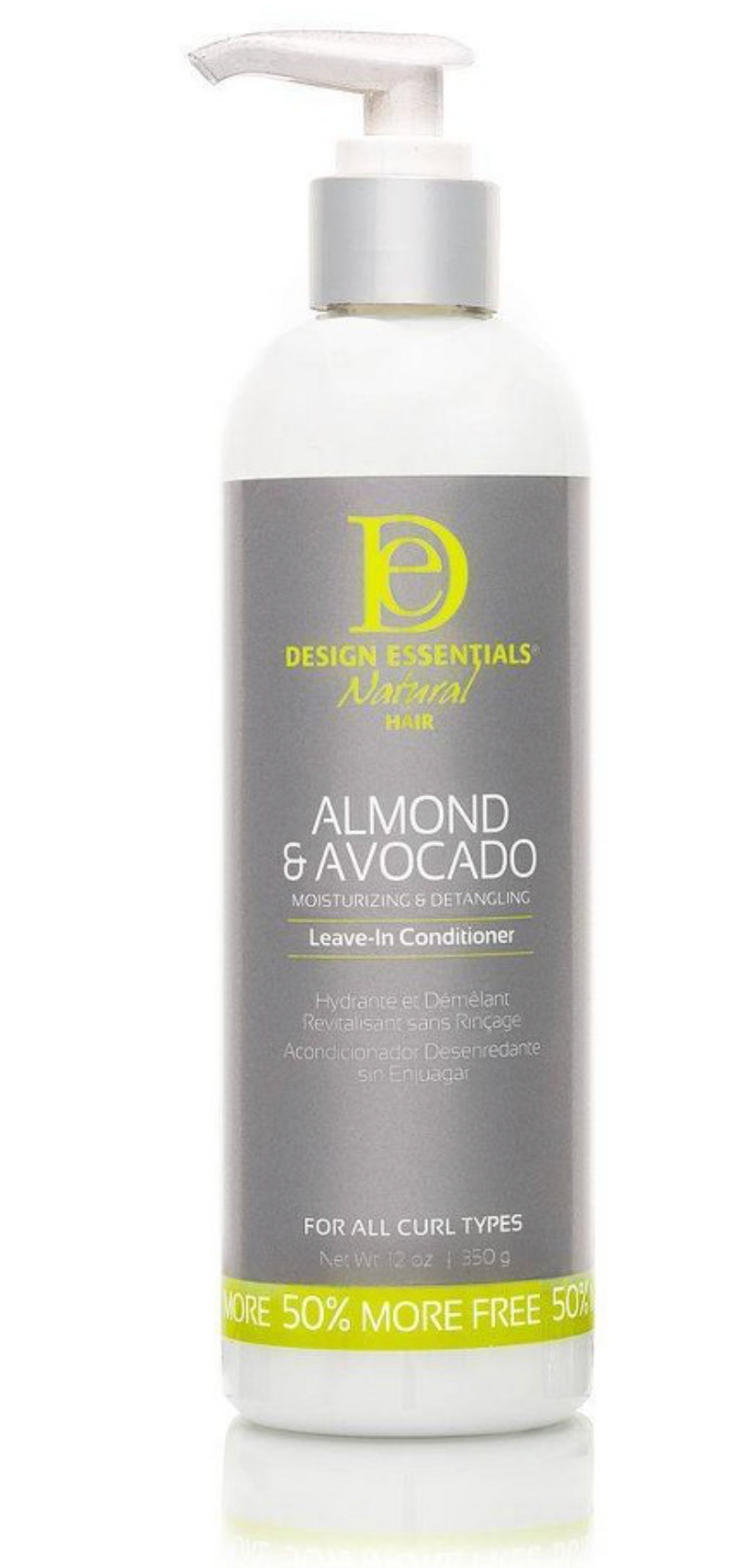 DESIGN ESSENTIALS ALMOND LEAVE IN 12OZ