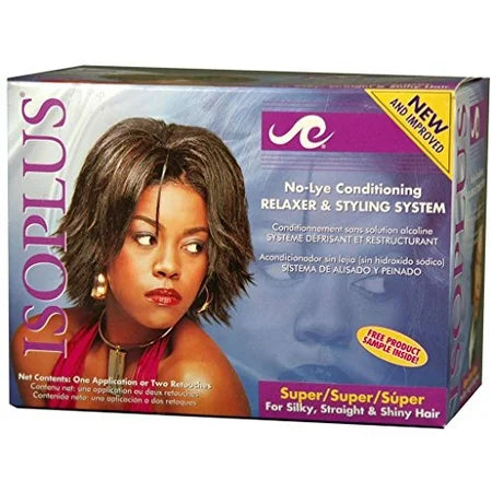 ISOPLUS NO LYE RELAXER KIT SUPER