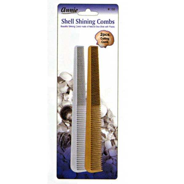 ANNIE SHELL SHINING COMBS 133