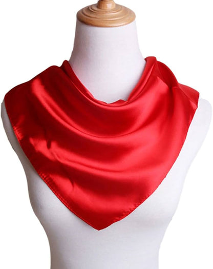 RED 36X36 SQUARE SCARF HQ194