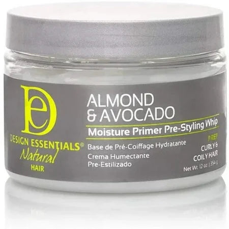 DESIGN ESSENTIALS ALMOND & AVOCADO  WHIP 12OZ