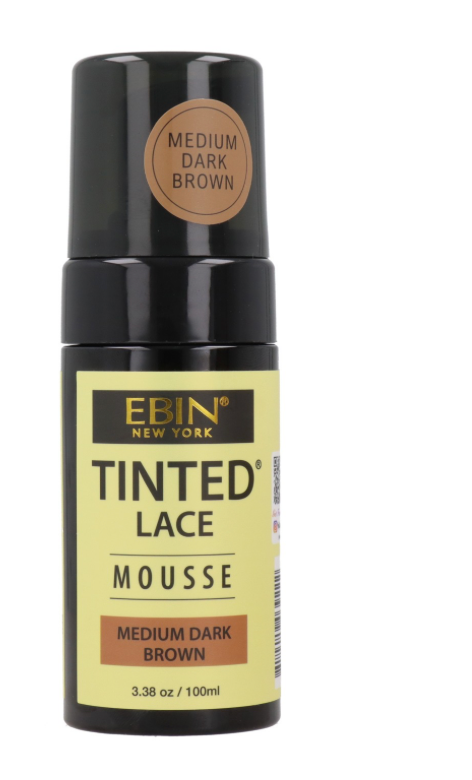 EBIN TINTED LACE MOUSSE MEDIUM DARK  BROWN 3.38OZ