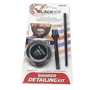 BLACK ICE DETAILING KIT BLACK 0.11OZ